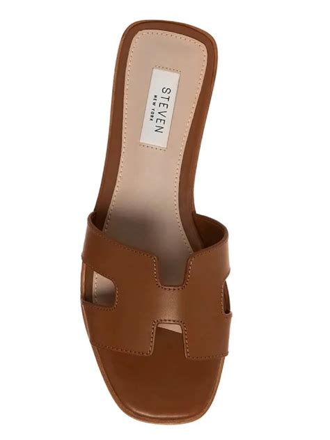 steve madden hermes sandals dupe|steve madden kimmie sandals knockoff.